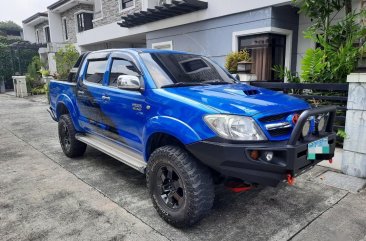 Selling Blue Toyota Hilux 2007 in Quezon
