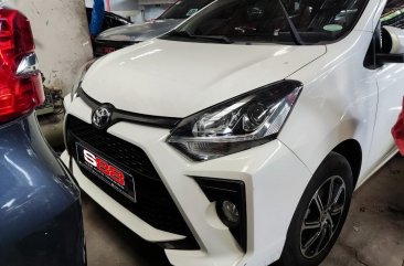 Selling White Toyota Wigo 2021 in Quezon