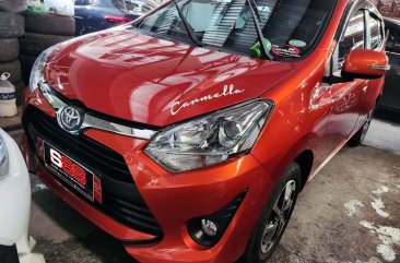 Orange Toyota Wigo 2020 for sale in Quezon