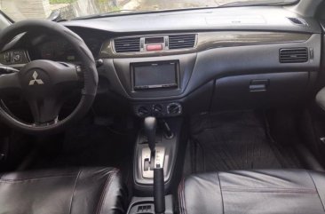 Silver Mitsubishi Lancer 2008 for sale in Automatic