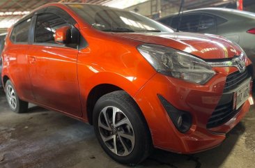 Orange Toyota Wigo 2020 for sale in Quezon City