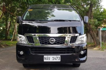 Selling Black Nissan Urvan 2017 in Las Piñas