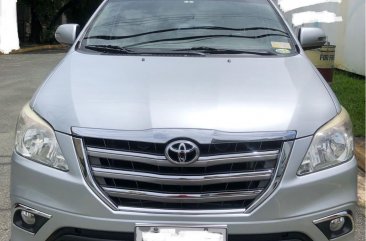 Silver Toyota Innova 2015 for sale in Muntinlupa
