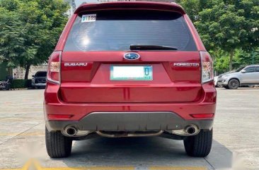 Red Subaru Forester 2010 for sale in Makati