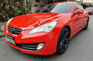 Sell Red 2011 Hyundai Genesis in Quezon City