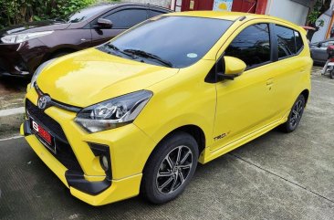 Yellow Toyota Wigo 2020 for sale in Quezon