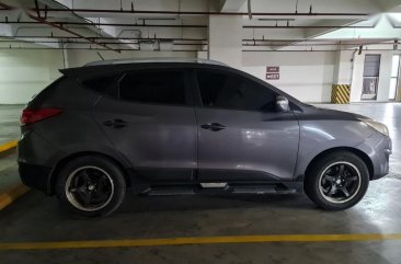 Grey Hyundai Tucson 2013 for sale in Automatic