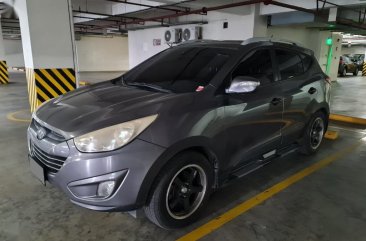 Grey Hyundai Tucson 2013 for sale in Automatic