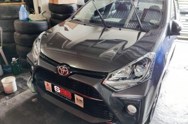 Silver Toyota Wigo 2020 for sale in Quezon