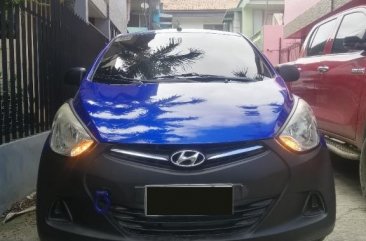 Selling Blue Hyundai Eon 2014 in Iligan