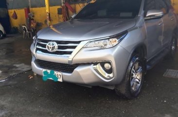 Brightsilver Toyota Fortuner 2018 for sale in San Juan