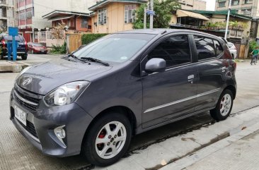 Selling Grey Toyota Wigo 2016 in Quezon