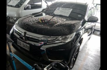 Black Mitsubishi Montero Sport 2017 SUV at 38000 for sale