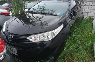 Black Toyota Vios 2019 for sale in Manual