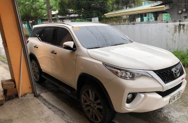 Selling Pearl White Toyota Fortuner  2022 in Bulakan