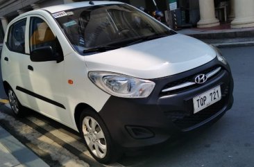 White Hyundai I10 2012 for sale in Pasig