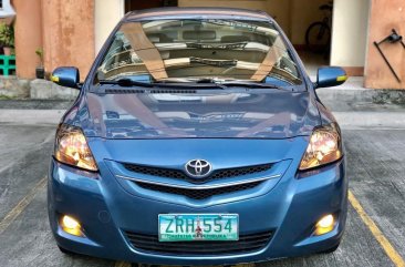 Blue Toyota Vios 2008 for sale in Quezon