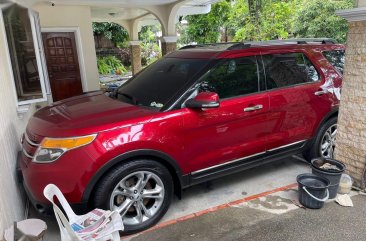 Red Ford Explorer 2013 for sale in Muntinlupa