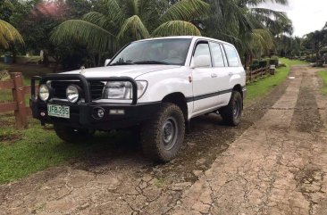 White Toyota Land Cruiser 1995 for sale in Automatic