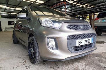 Brown Kia Picanto 2016 for sale in Automatic