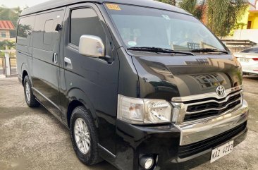 Black Toyota Hiace Super Grandia 2018 for sale in Taal