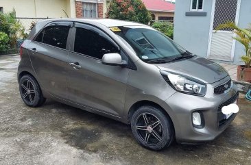 Sell Grey 2016 Kia Picanto in Marilao