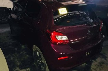 Red Mitsubishi Mirage 2018 for sale in Automatic