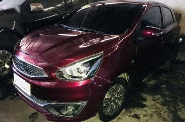 Red Mitsubishi Mirage 2018 for sale in Automatic