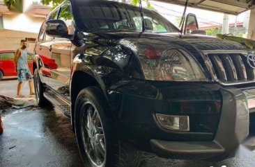 Black Toyota Land cruiser prado 2008 for sale in Automatic