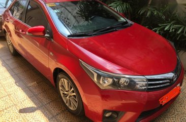 Selling Red Toyota Corolla Altis 2014 in Quezon