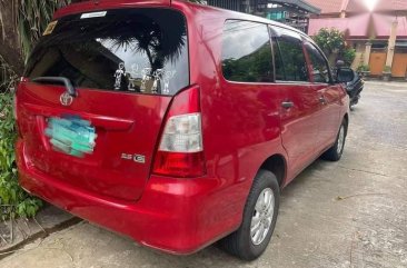 Red Toyota Innova 2014 for sale in Manila