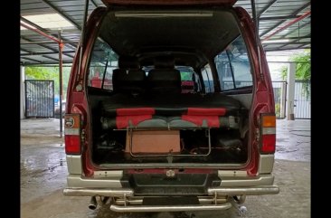 Selling Red Nissan Urvan 2013 Van Manual 