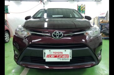 Red Toyota Vios 2017 Sedan at 16516 for sale