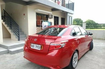 Selling Red Toyota Vios 2017 in San Carlos