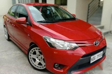 Selling Red Toyota Vios 2017 in San Carlos