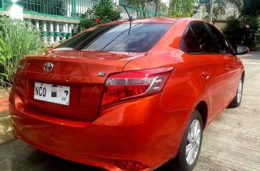 Orange Toyota Vios 2017 for sale in Quezon