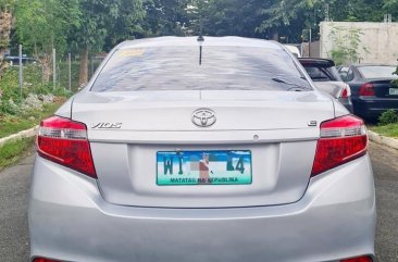 Brightsilver Toyota Vios 2013 for sale in Quezon