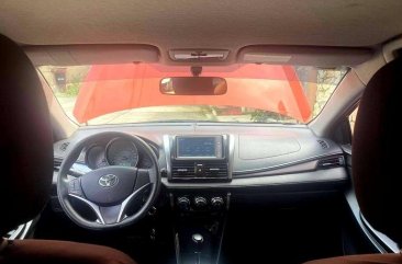 Orange Toyota Vios 2017 for sale in Quezon