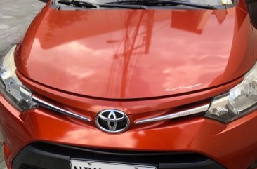 Orange Toyota Vios 2016 for sale in Quezon
