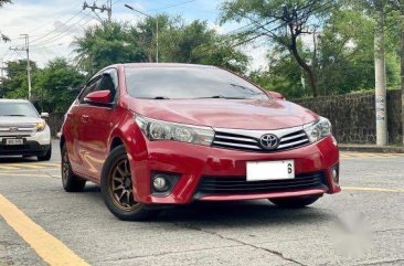 Red Toyota Corolla Altis 2014 for sale in Makati