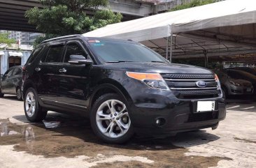 Selling Black Ford Explorer 2014 in Makati