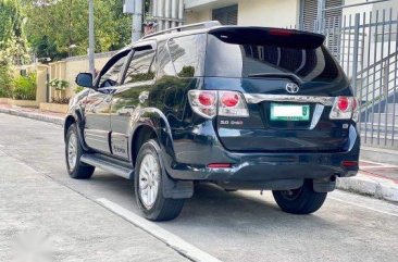 Black Toyota Fortuner 2013 for sale in Automatic