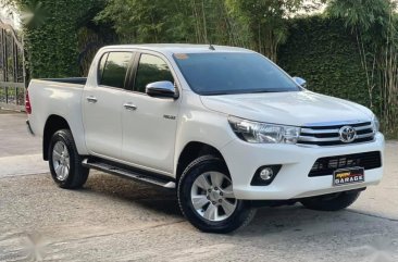 Sell Pearl White 2020 Toyota Hilux in Quezon City