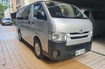 Silver Toyota Hiace 2019 for sale in Quezon City