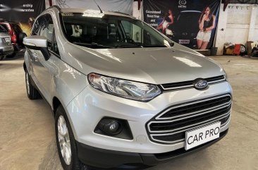 Selling Silver Ford Ecosport 2016 in San Fernando