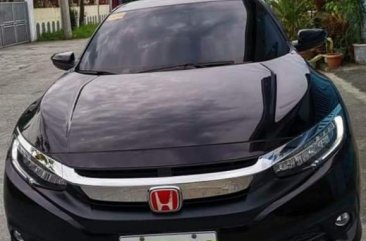 Selling Black Honda Civic 2016 in Mabalacat