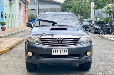 Selling Grey Toyota Fortuner 2014 in Manila