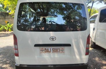 Sell White 2019 Toyota Hiace in Quezon City