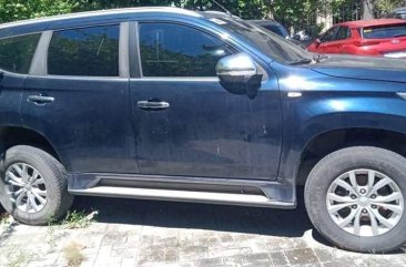 Blue Mitsubishi Montero 2018 for sale