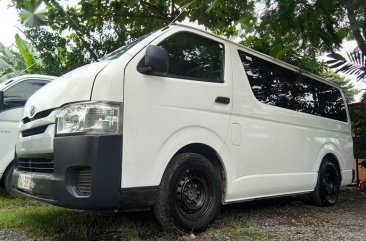 Sell White 2019 Toyota Hiace in Quezon City